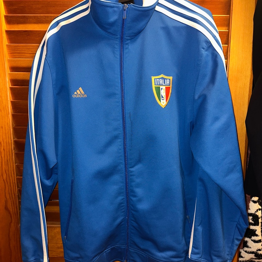 Adidas Blue Italia Track Jacket